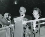 President Truman, Senator Langer, and First Lady Bess Truman Share a Laugh, 1952 by Grand Forks Herald