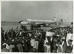 Air Force One on the Tarmac in Grand Forks, 1970 by Grand Forks Herald