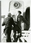 Kleppe Greets President Nixon on Air Force One, 1970 by Grand Forks Herald