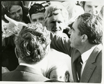 The President Works the Crowd, 1970 by Grand Forks Herald