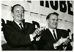 Hubert Humphrey and Quentin Burdick by Hettick & Koyama