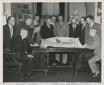 Meeting with Senator Young and Secretary Aandahl