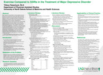Exercise Compared to SSRIs in the Treatment of Major Depressive Disorder