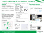Acoustic Detection of UAS With Edge Analytics
