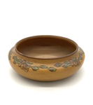 C MSC 047-0571 Gift, Flat gold bowl with floral design by Frances Cathro (Seed)