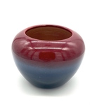 C MSC 152-0745 Gift, Small red blue ombré pot by Leone Langress