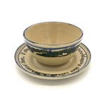 C MSC 158-0751 Gift, Mary Had a Little Lamb bowl and saucer by Ethel Halcrow