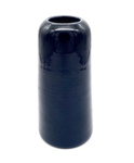 C MSC 104-0698 Gift, Dark blue capsule shaped vase by Dena Bitzen