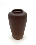 C MSC 131-0724 Gift, Tall brown vase by Maker Unknown (SM)