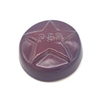 C MSC 153-0746, Red PEO star paperweight by Libby