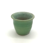 C MSC 247-0820, Small green pot by Anna Common