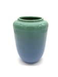 C MSC 277-0858 Gift, Green blue ombré vase by L. T. Staley