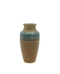 C CBL 005-0175, Brown vase with trees by Margaret Kelly Cable