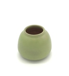 C MTT 158-0732, Short green vase by Julia Mattson