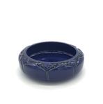 C MSC 363-1045 Gift, Flat blue art deco bowl by Mary Margaret French Frank