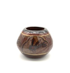 C MTT 207-1191 Gift, bentonite pot with bird by Julia Mattson