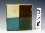 C MSC 431-1135, Glaze test tile by Maker Unknown