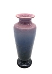 C HLD 016-0644, Pink and blue ombré vase by Hildegarde Fried Dreps