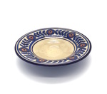 C CBL 111-0713, Plate with blue floral trim by Margaret Kelly Cable