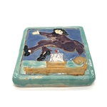 Jack Be Nimble Ceramic Tile by Maker Unknown