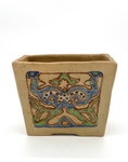 C MSC 499-1217, Square decorative pot by Maker Unknown