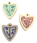 Set of 3 Home Economics Medallion Lot 4, Multi-colored by Maker Unknown