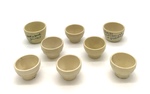 Glaze Test Bowls, Lot 7 - Colorless by Makers Unknown