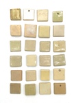 Miniature Ceramic Glaze Test Tiles, Lot 9 by Makers Unknown