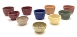 Glaze Test Bowls, Lot 19 - Multiple Colors by Makers Unknown