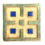 Geometric Tile by Maker Unknown