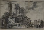 View of the remains of the fountainhead of the Aqua Julia by Giovanni Battista Piranesi