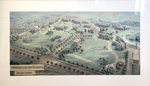 Untitled, Early architectural rendering of UND. by Lloyd Harting