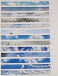 Shared Skies (13 Global Skies) VI by Kim Abeles