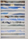 Shared Skies (13 Global Skies) by Kim Abeles