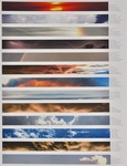 Shared Skies (13 Global Skies) NLAR by Kim Abeles