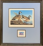 "Banded Canada Geese" 1981 Minneota Duck Stamp by Terry Redlin