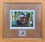 2002 Migratory Waterfowl Stamp by John Freiberg