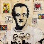 Keith Haring Pop Art Portrait by Dane Shue