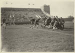 1928 UND Football Team: UND vs Jamestown College at UND by University of North Dakota