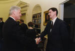 Ross Keys with President Bill Clinton by United States. White House Photographic Office