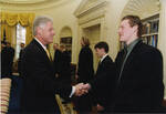 Team Member Lee Goren with President Bill Clinton by United States. White House Photographic Office