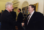 Scott Hennen with President Bill Clinton by United States. White House Photographic Office